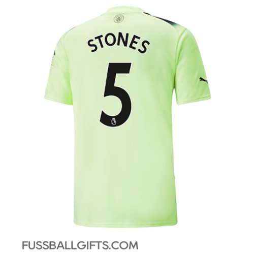 Manchester City John Stones #5 Fußballbekleidung 3rd trikot 2022-23 Kurzarm